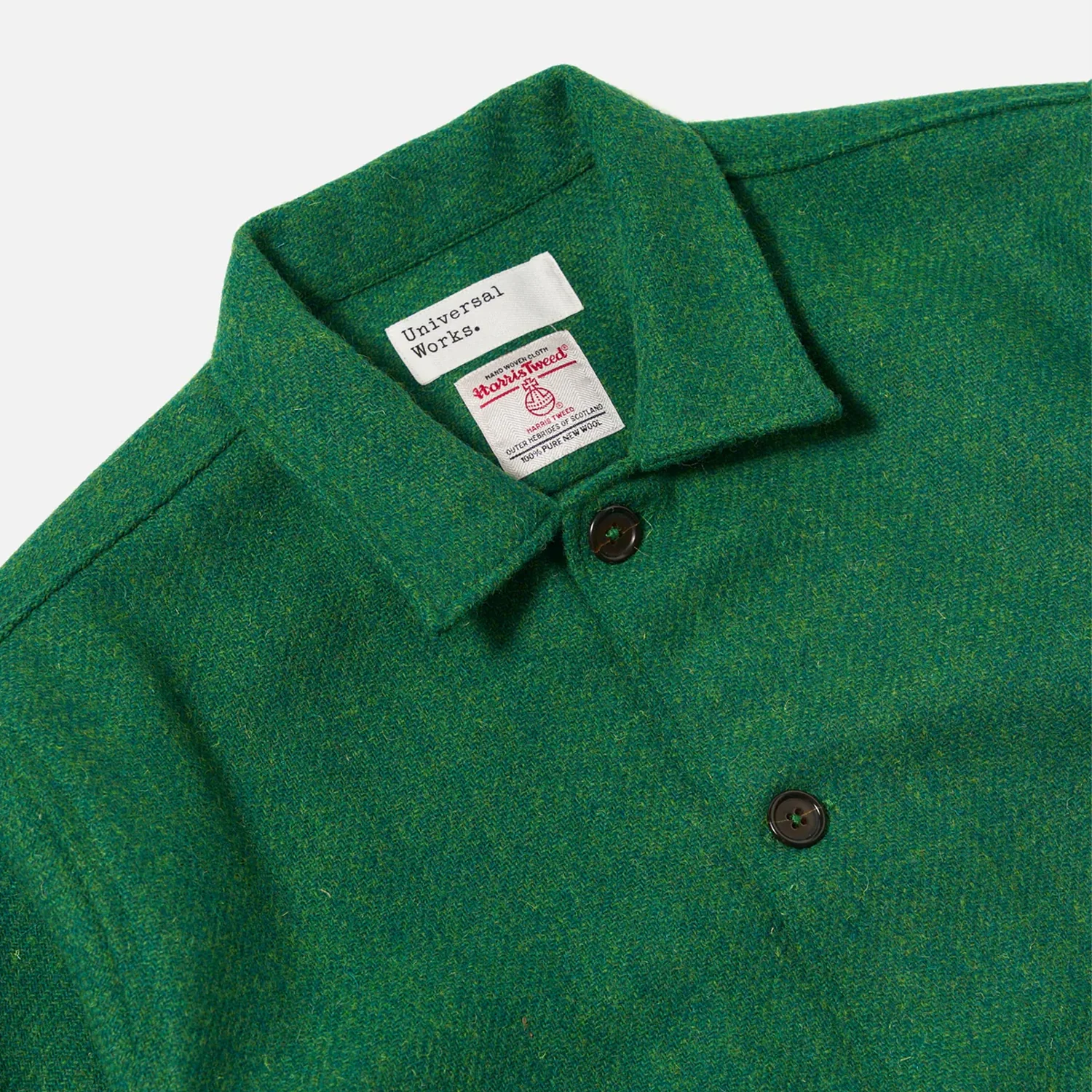 Easy Jacket - Green Harris Tweed - Image 2