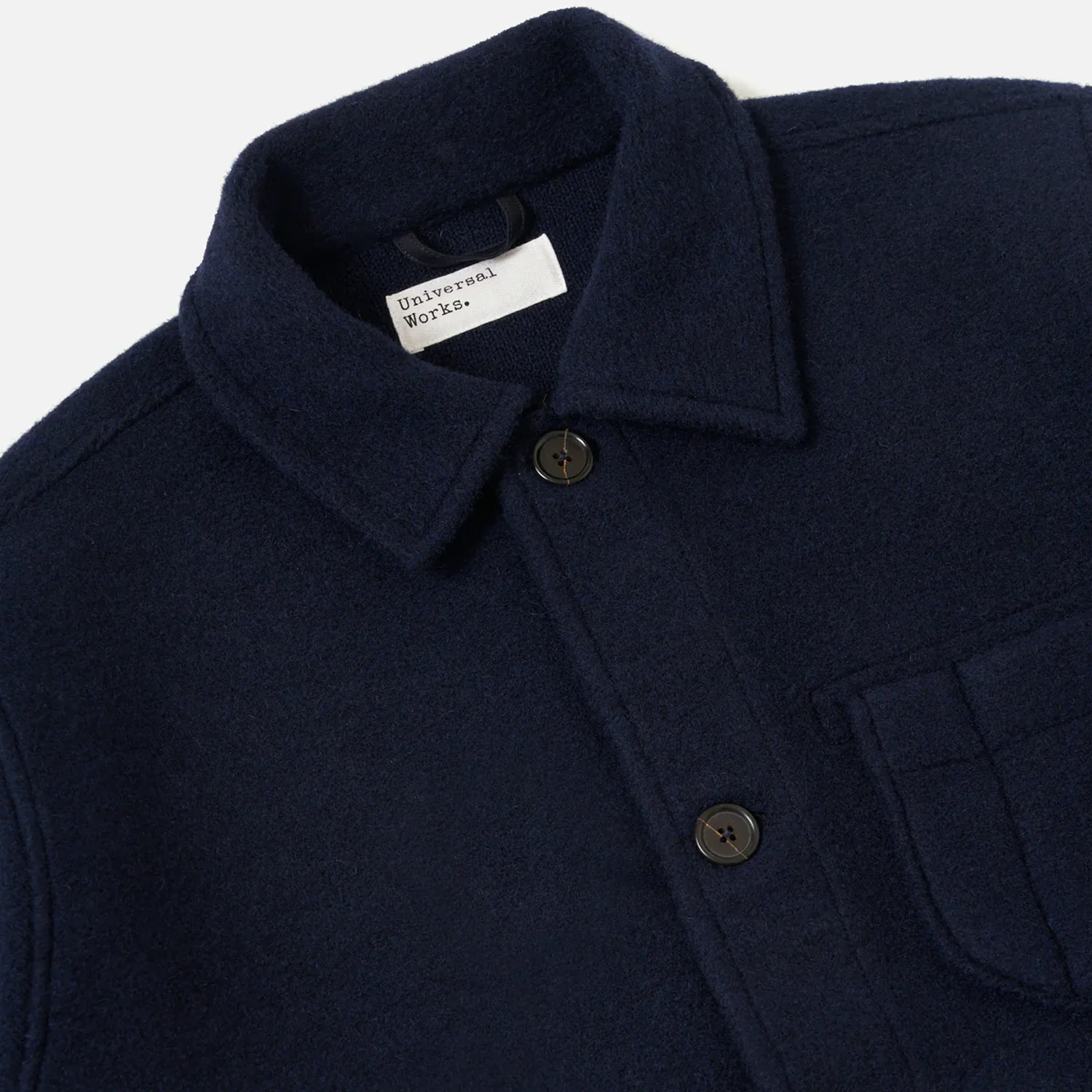 Field Jacket II - Techno Melton Plain Navy - Image 2