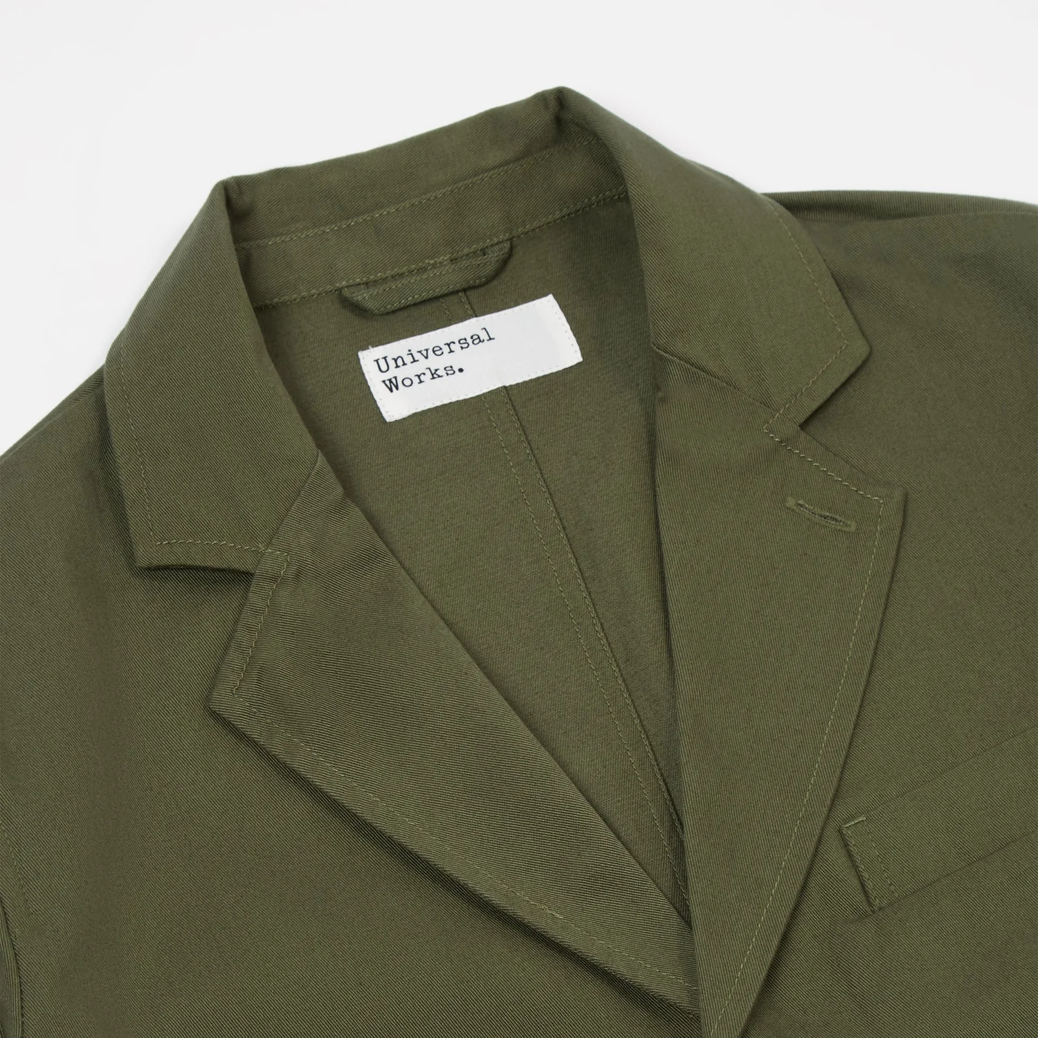 London Jacket - Olive Twill - Image 4