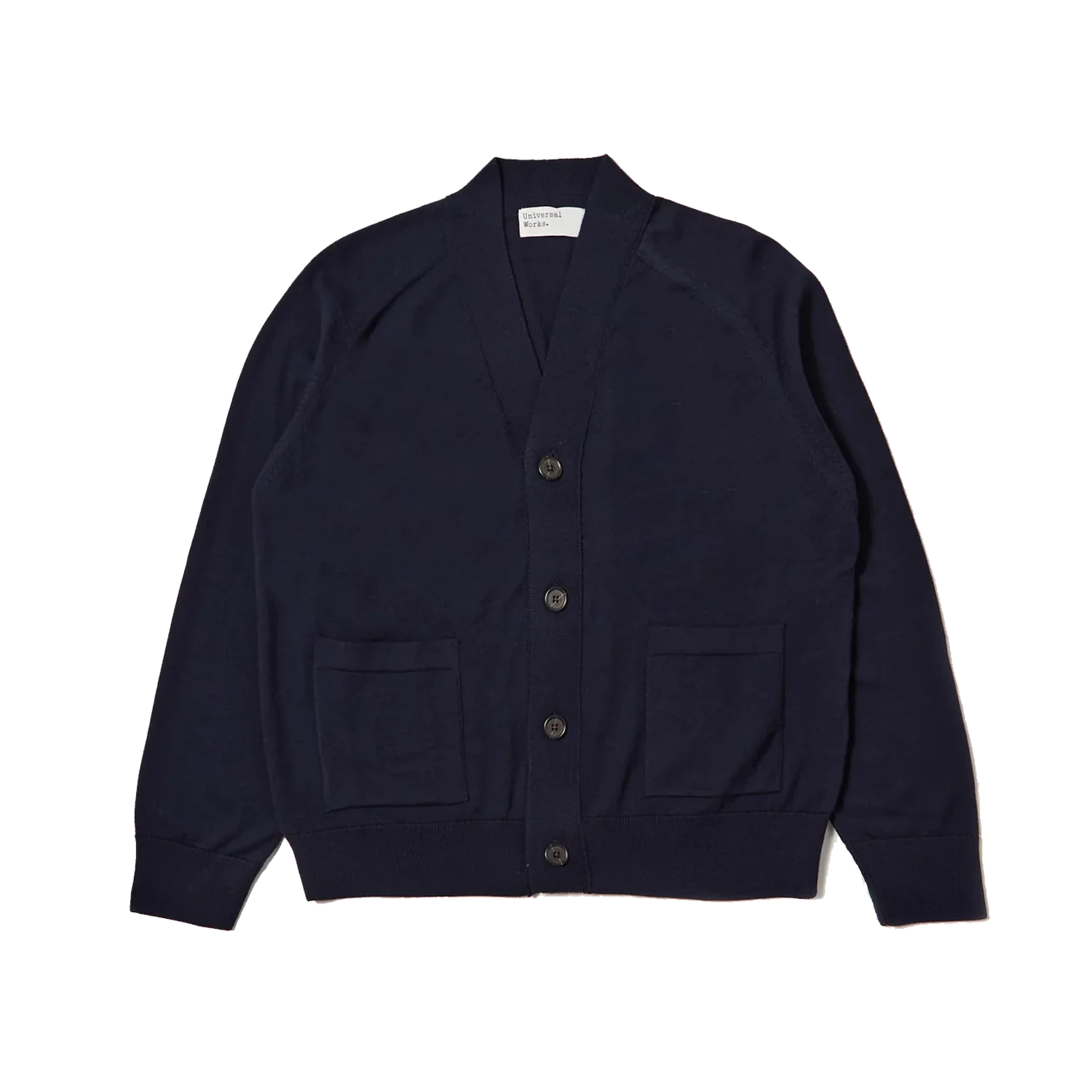 Loose Cardigan II Merino - Navy