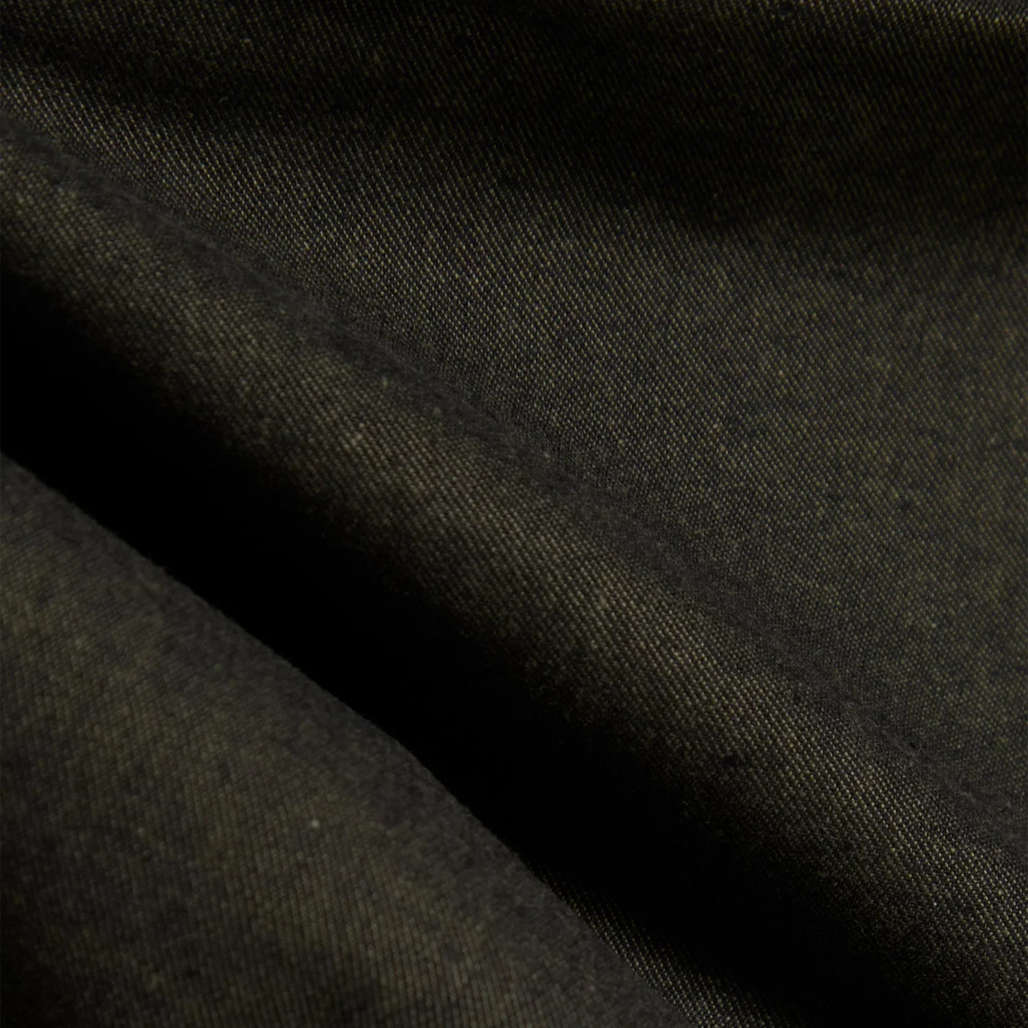 Pleated Track Pant Lucca Suiting - Olive - Image 2