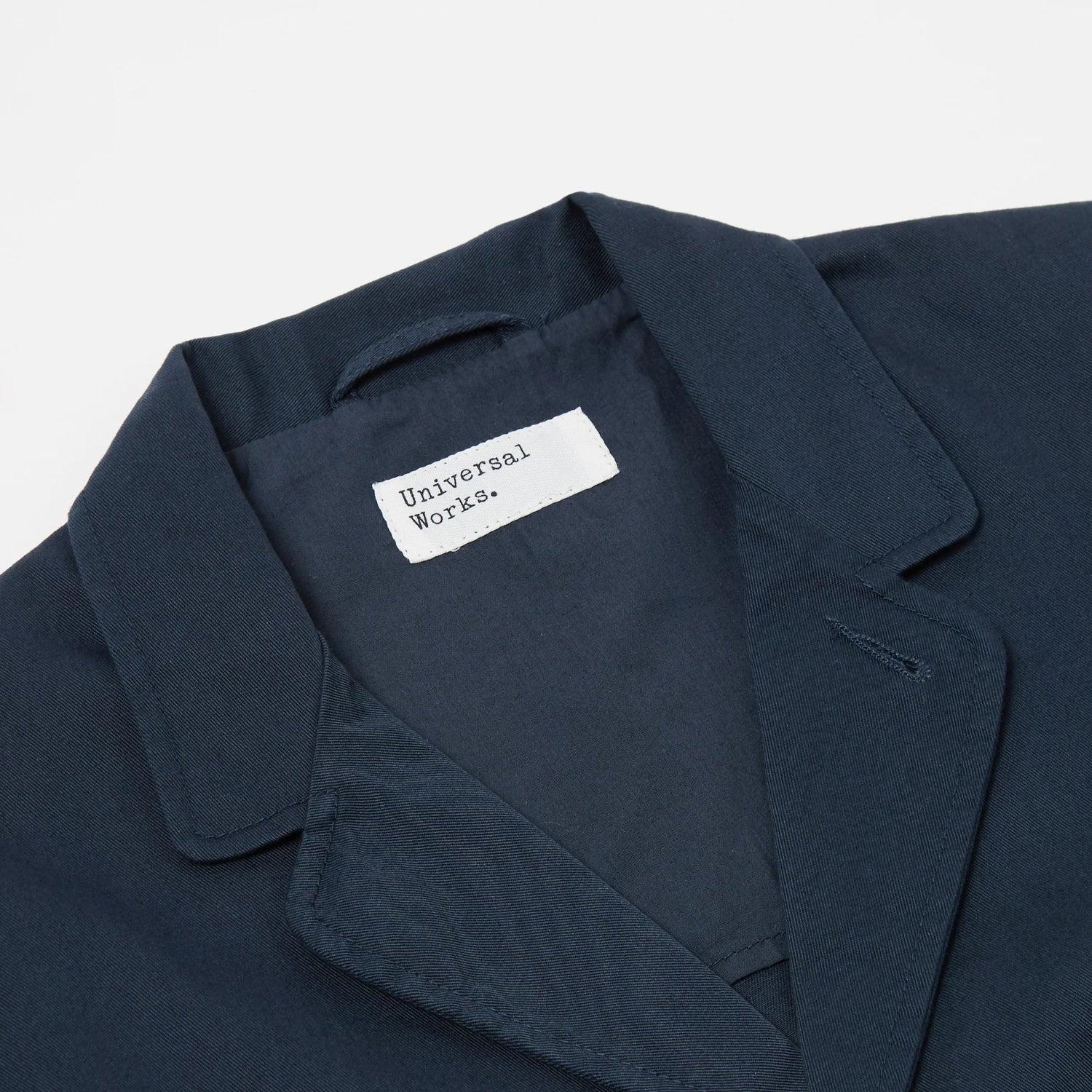 Three Button Jacket - Navy Twill - Image 3