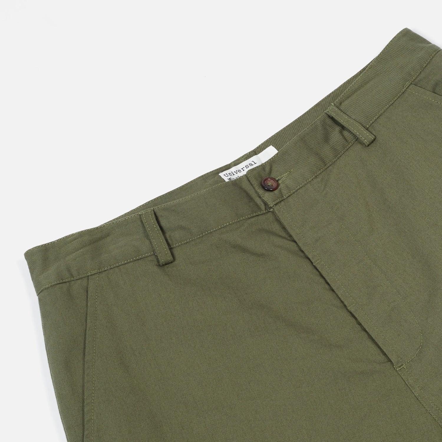 Military Chino - Twill - Light Olive - Image 3