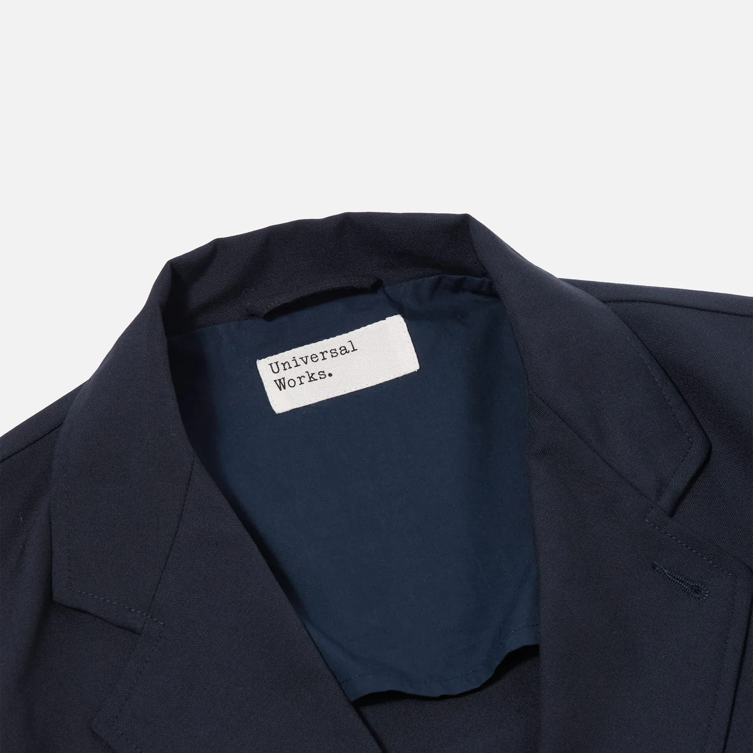 Two Button Jacket - Navy Tropical Suiting - Image 6