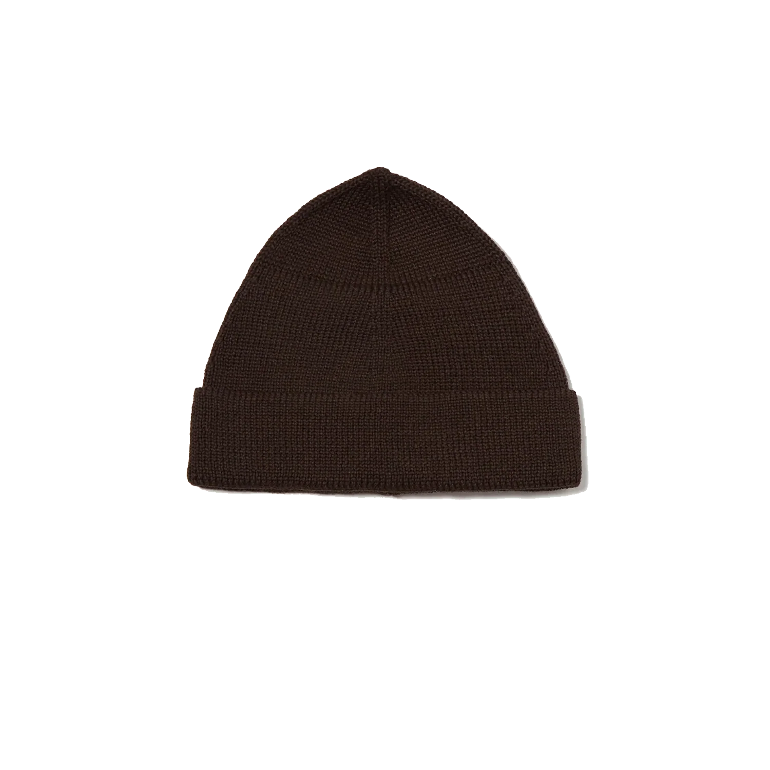 Watch Cap - Brown Merino Knit
