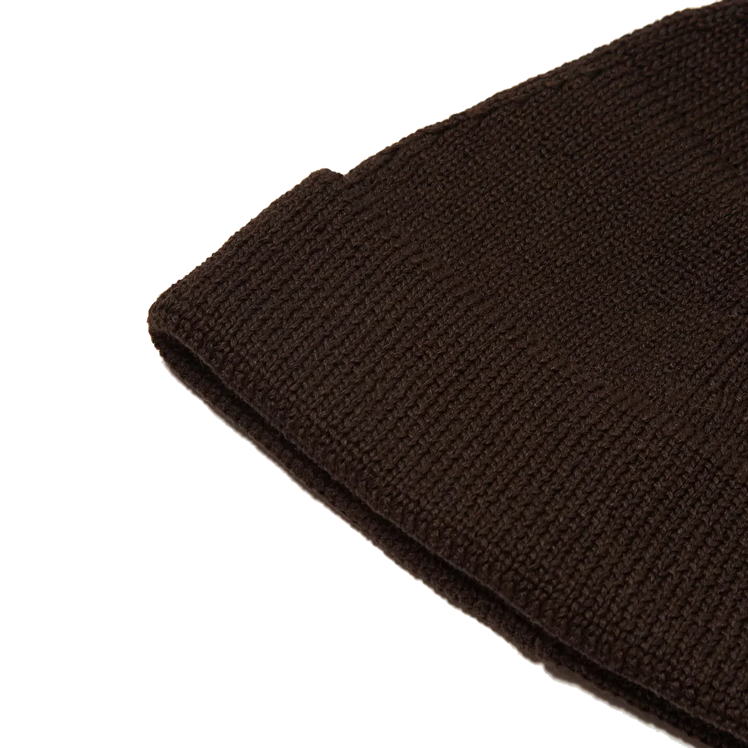 Watch Cap - Brown Merino Knit - Image 2