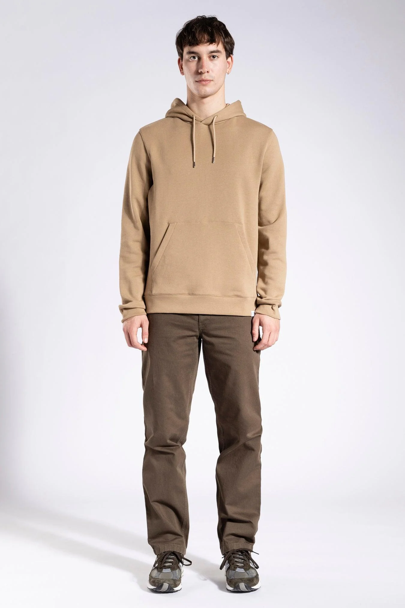 Vagn Classic Hoodie - Utility Khaki - Image 3