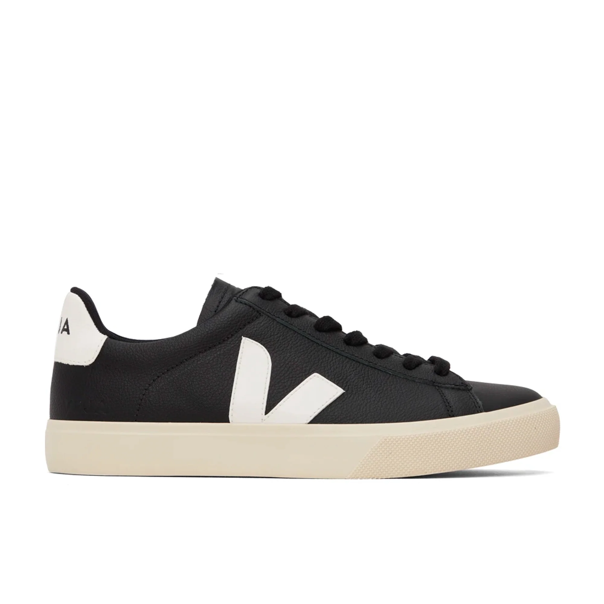 Campo - Leather - Black/White