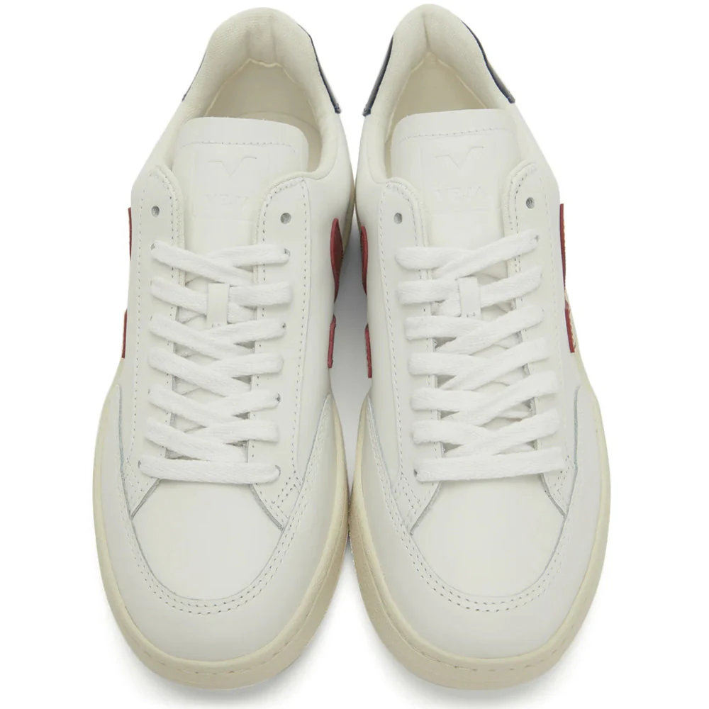 V12 Leather - Extra White / Marsala/ Nautico - Image 5