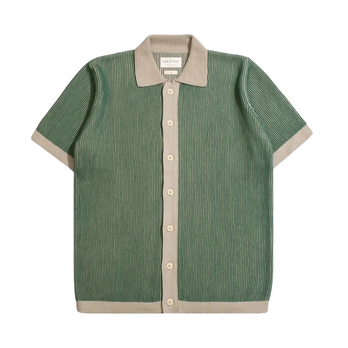 Velzy Cardigan - Peyote Sand Helio Stripe