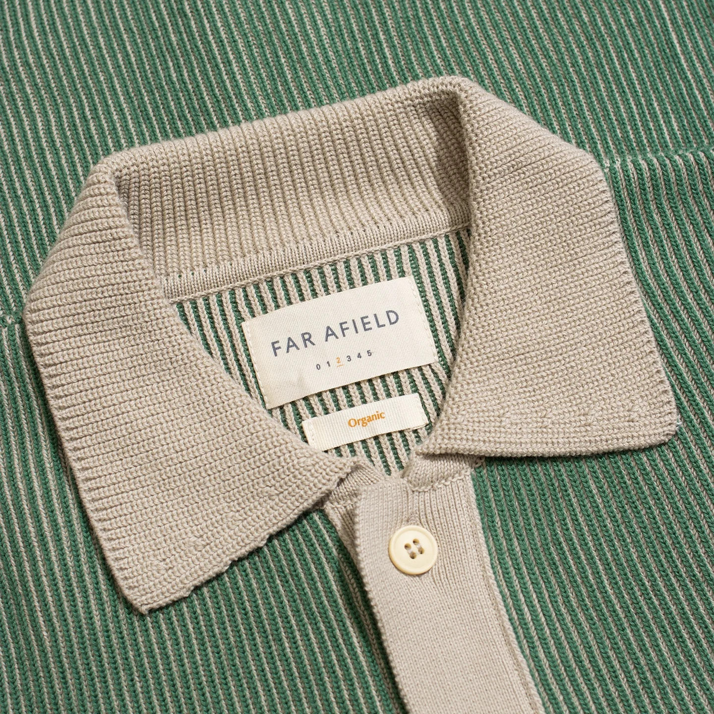 Velzy Cardigan - Peyote Sand Helio Stripe - Image 3