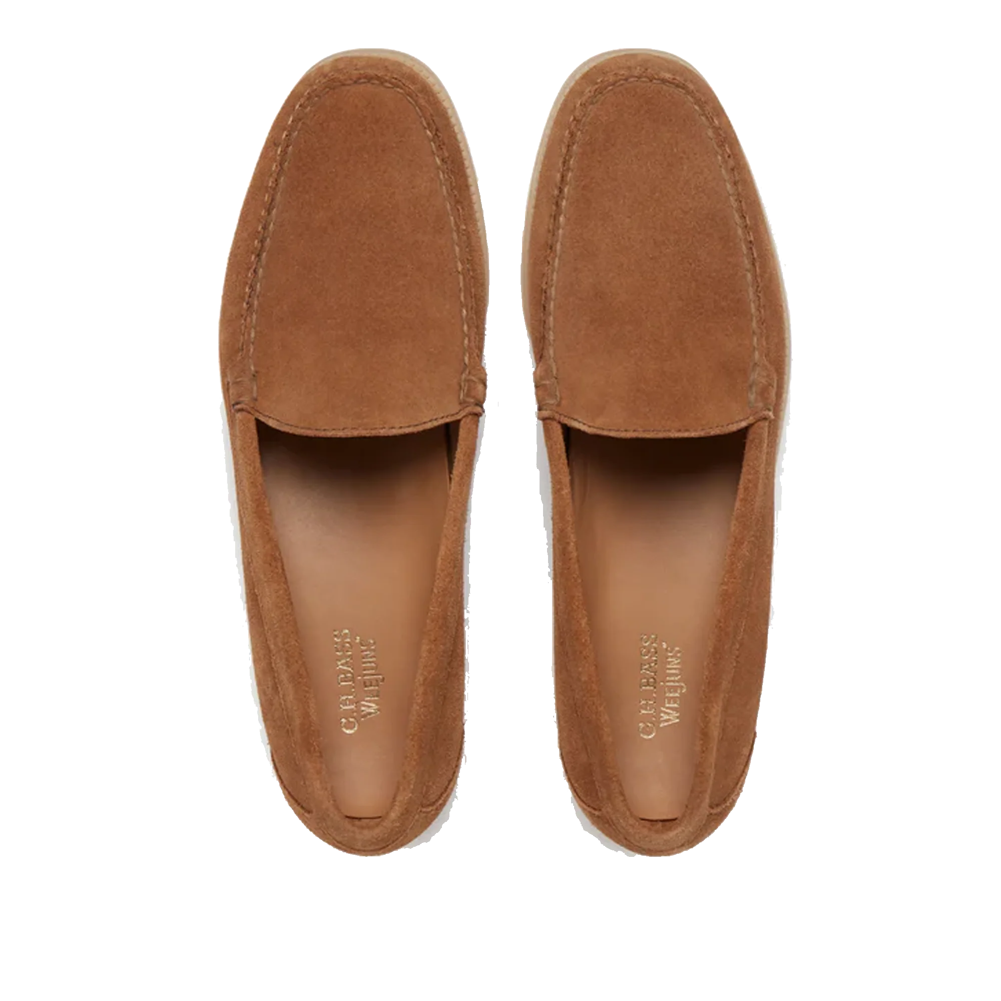 Venetian Easy Weejun Loafer - Cognac Suede - Image 3