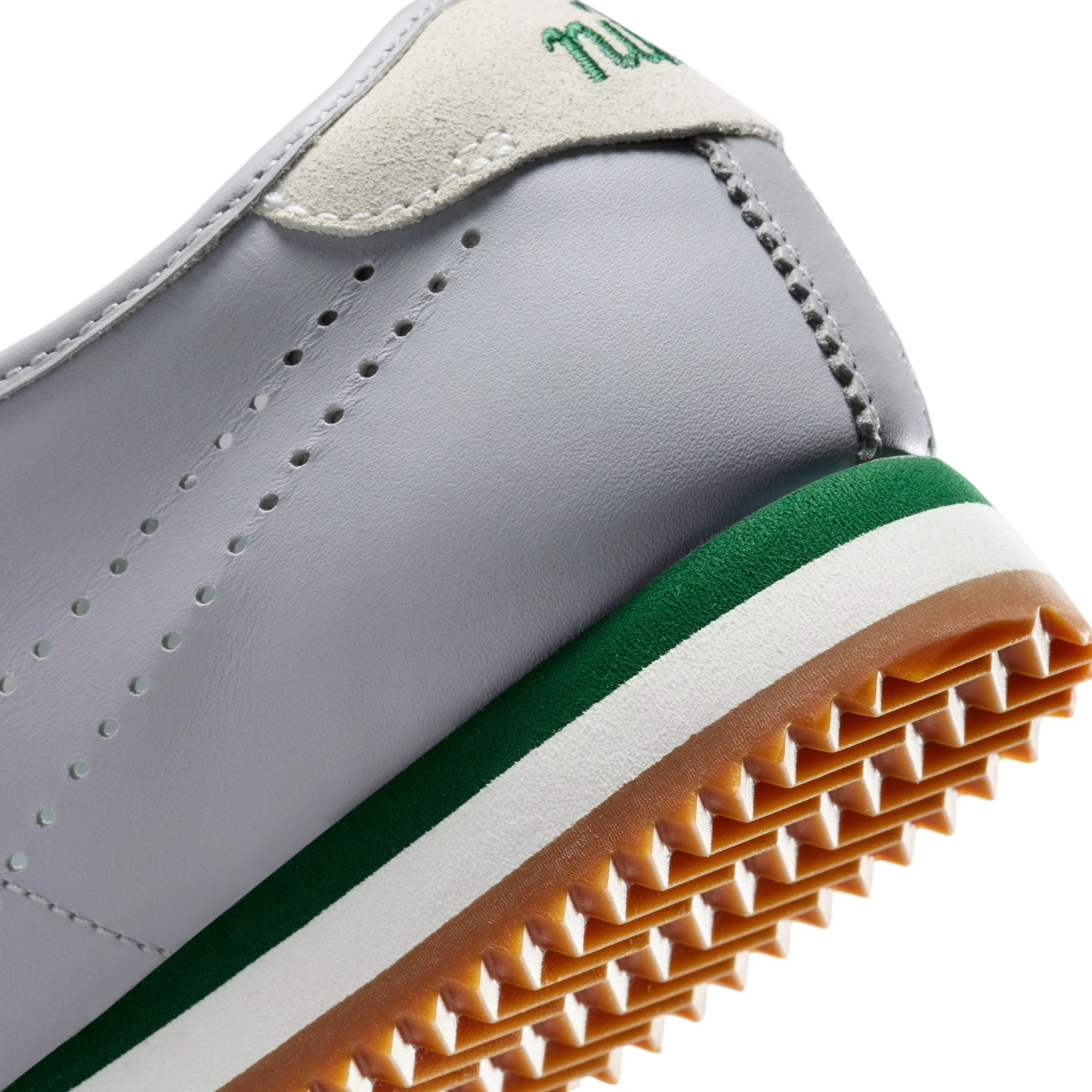 W Nike Cortez LT - Wolf Grey/Sport Green-Summit White - Image 9