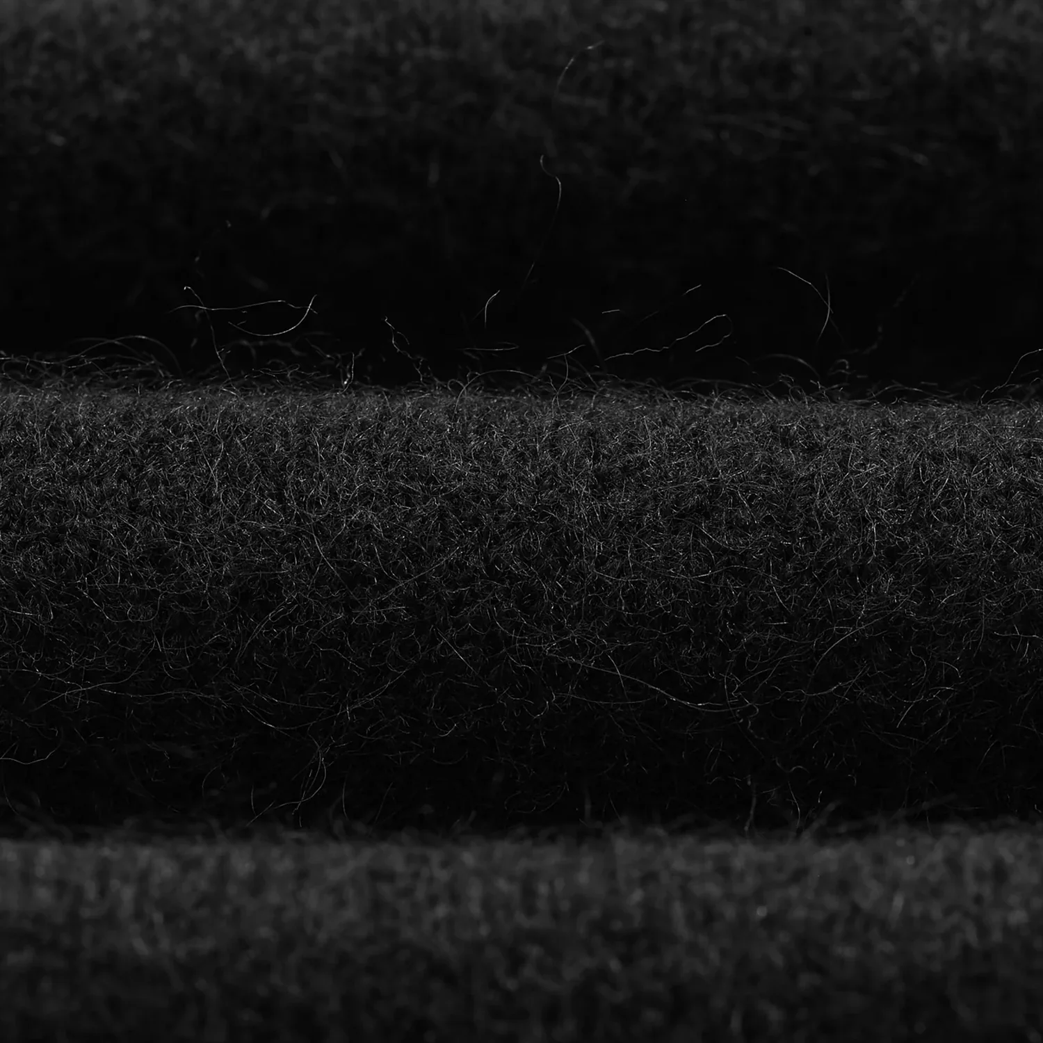 Wilde - Black Fluffy Wool Crewneck - Image 2