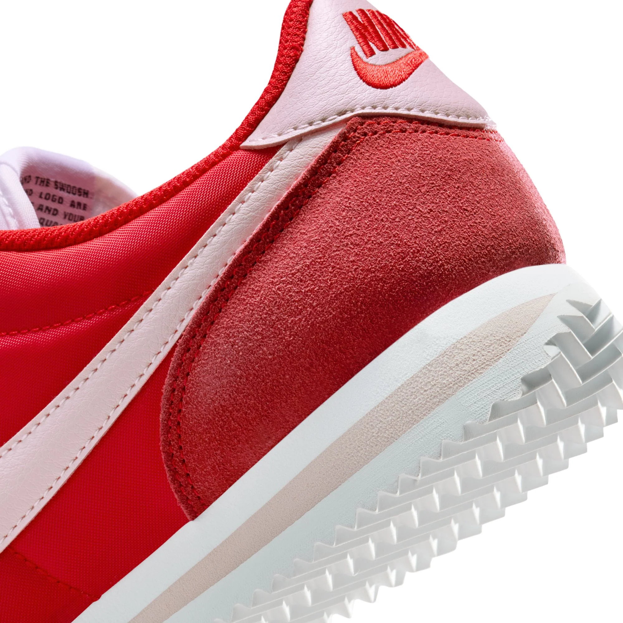 Womens Nike Cortez - University Red/Silt Red-White - Image 3