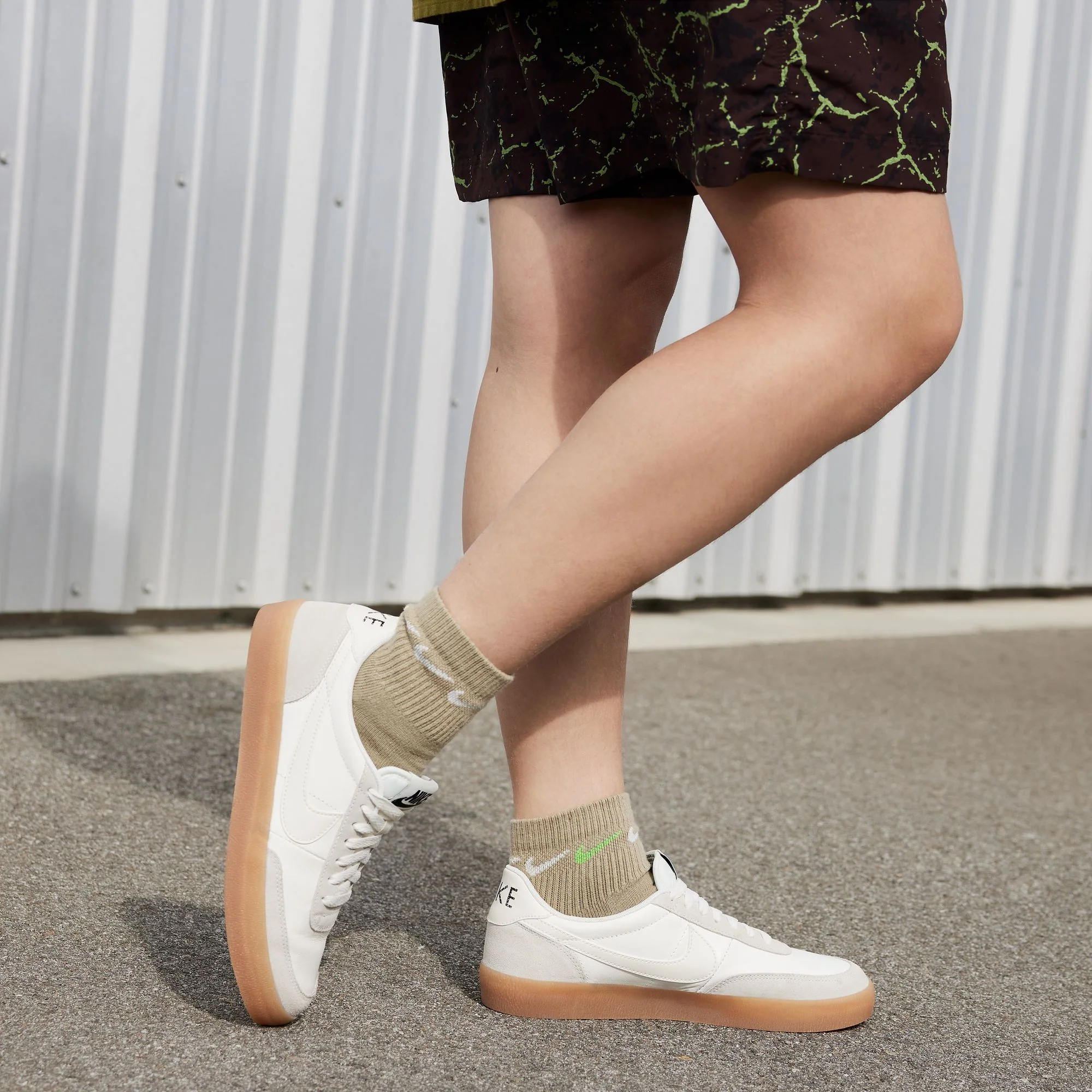 Womens Nike Killshot 2 - Sail/Sail-Gum Yellow-Black - Image 12