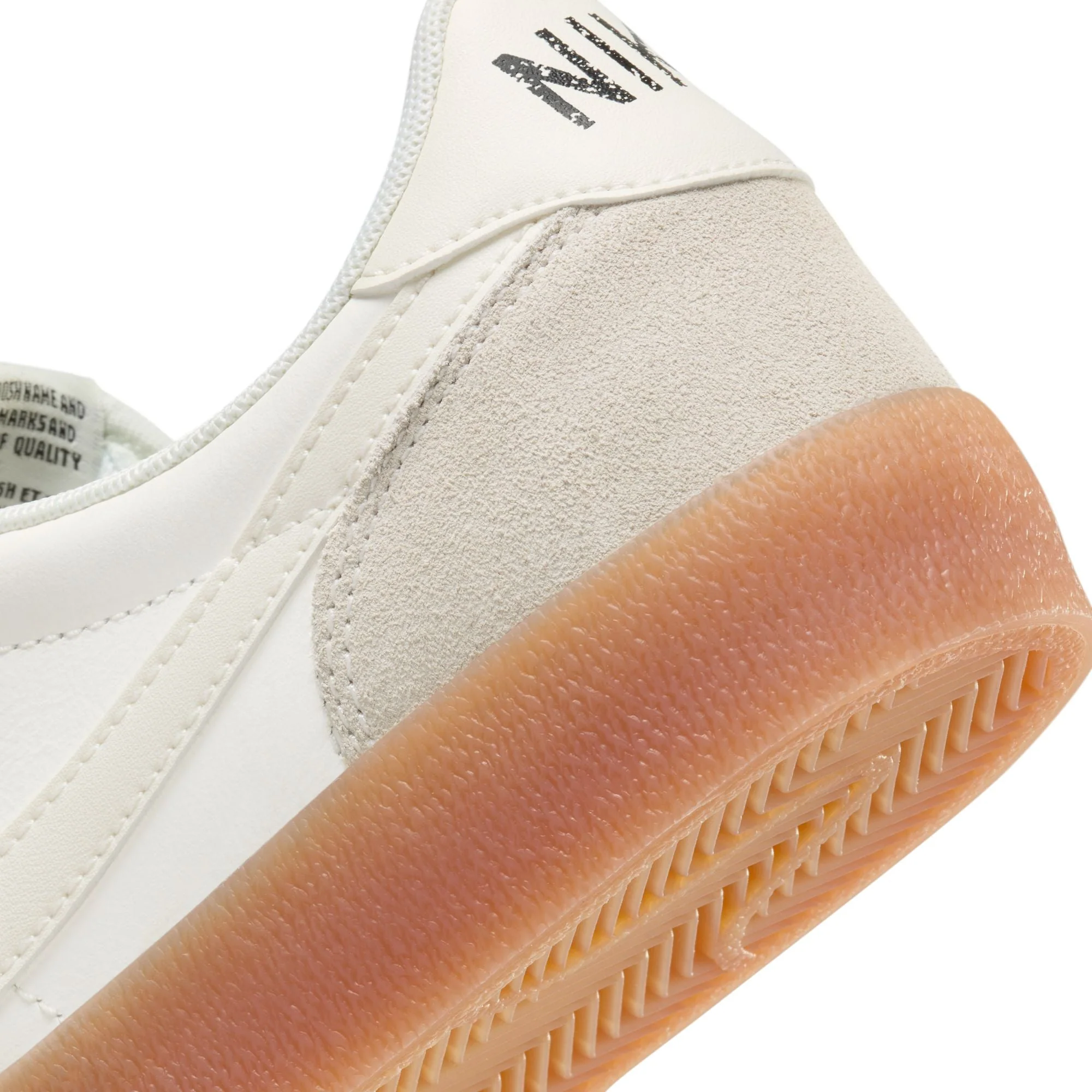 Womens Nike Killshot 2 - Sail/Sail-Gum Yellow-Black - Image 23