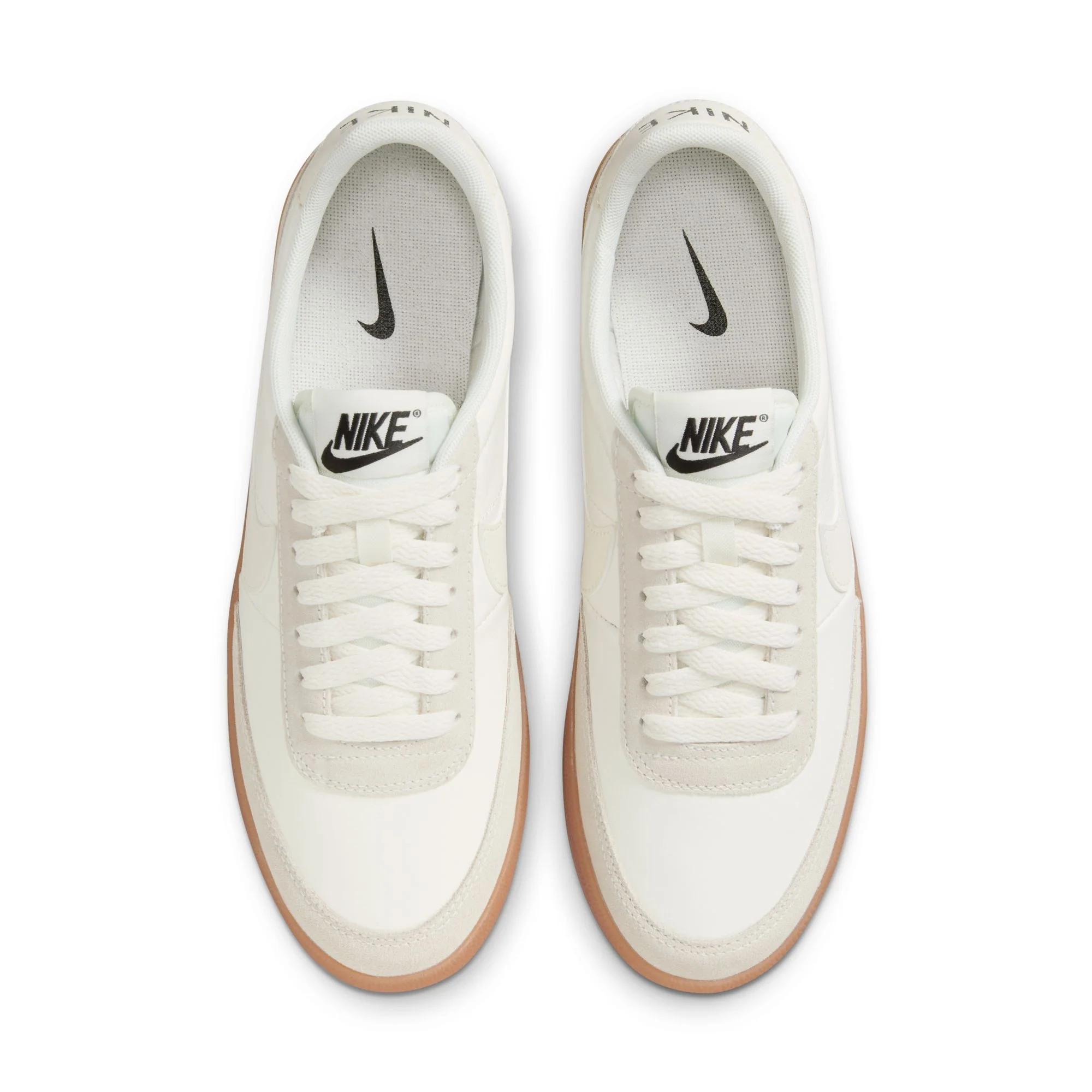 Womens Nike Killshot 2 - Sail/Sail-Gum Yellow-Black - Image 4