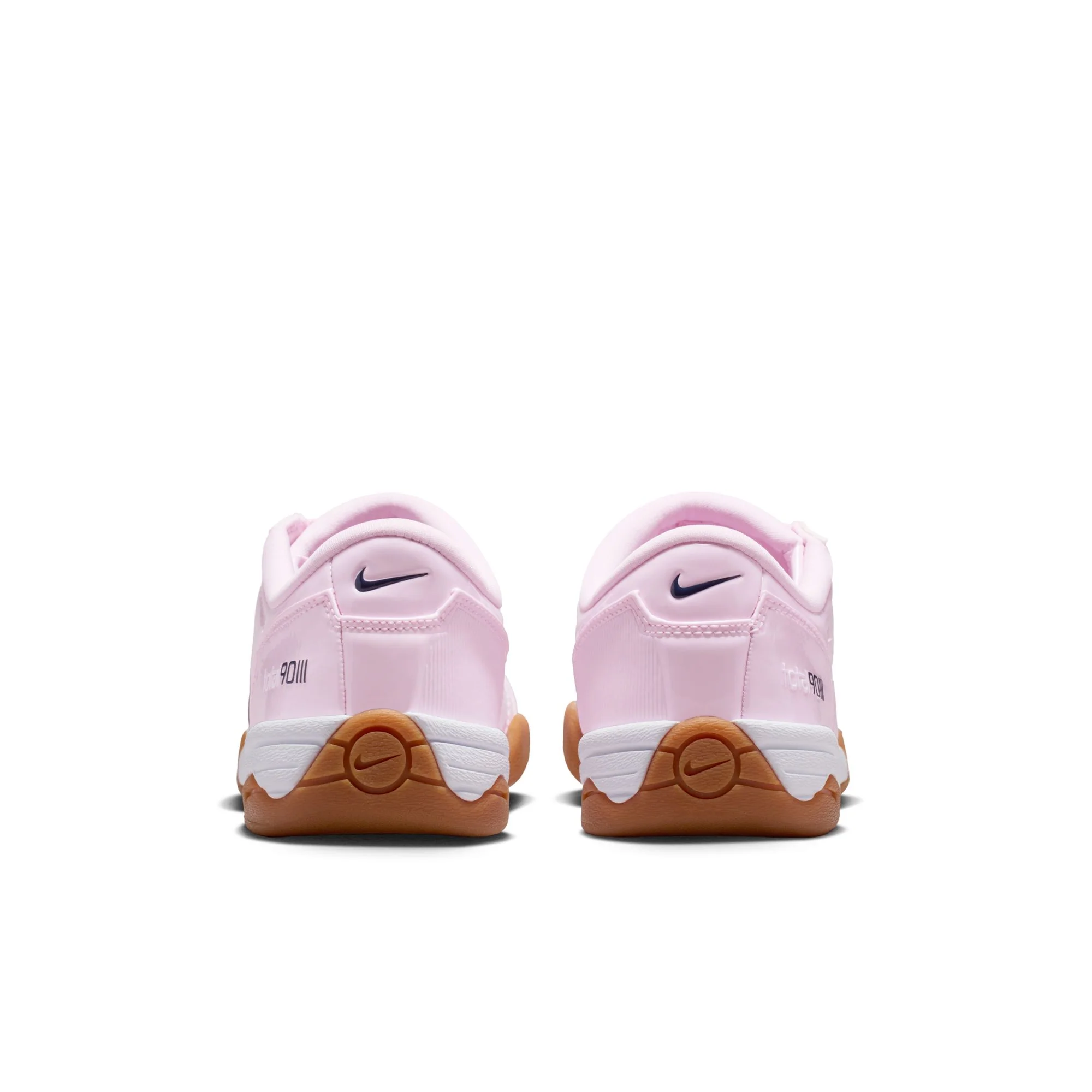 Womens Nike T90 - Pink Foam / Midnight Navy - White - Image 6