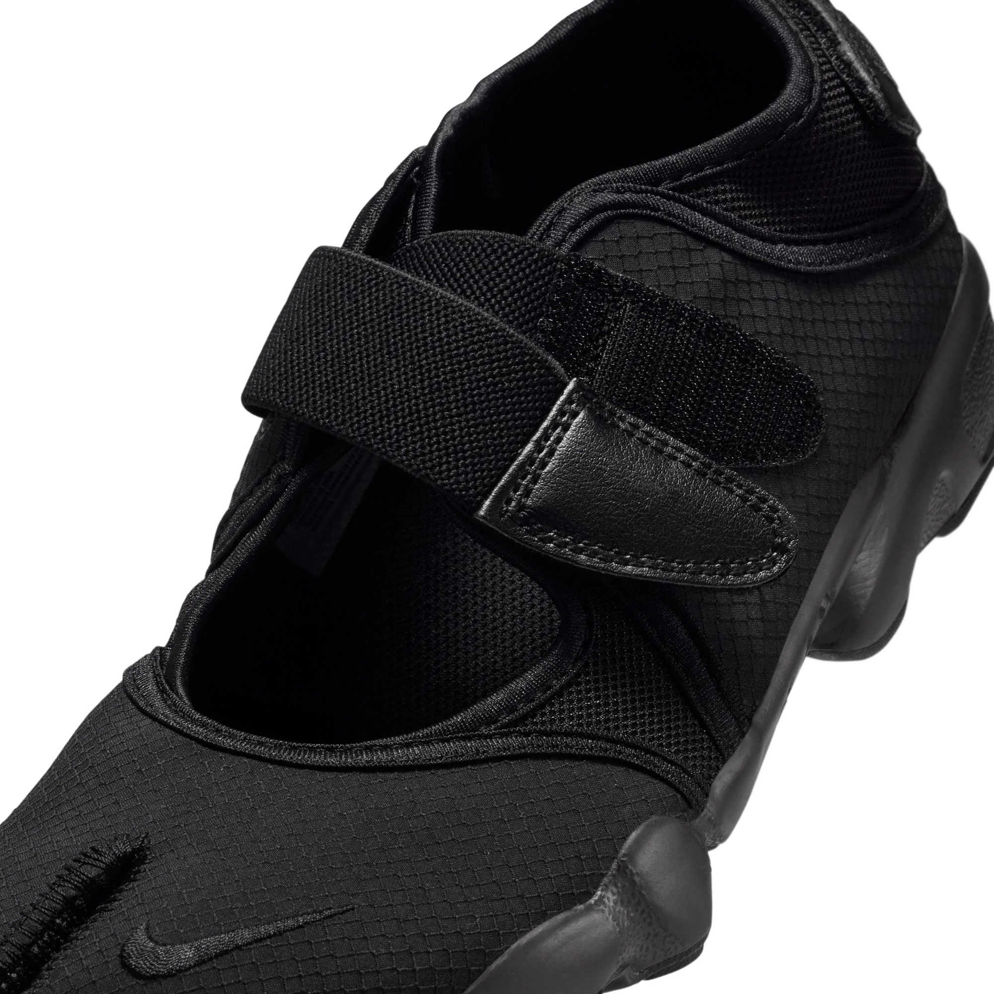 Women's Nike Air Rift Breathe - Black / Black-White - Image 10