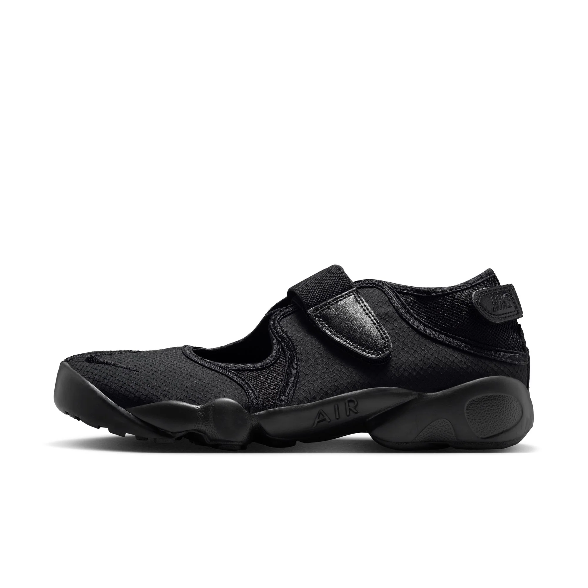 Women's Nike Air Rift Breathe - Black / Black-White - Image 5