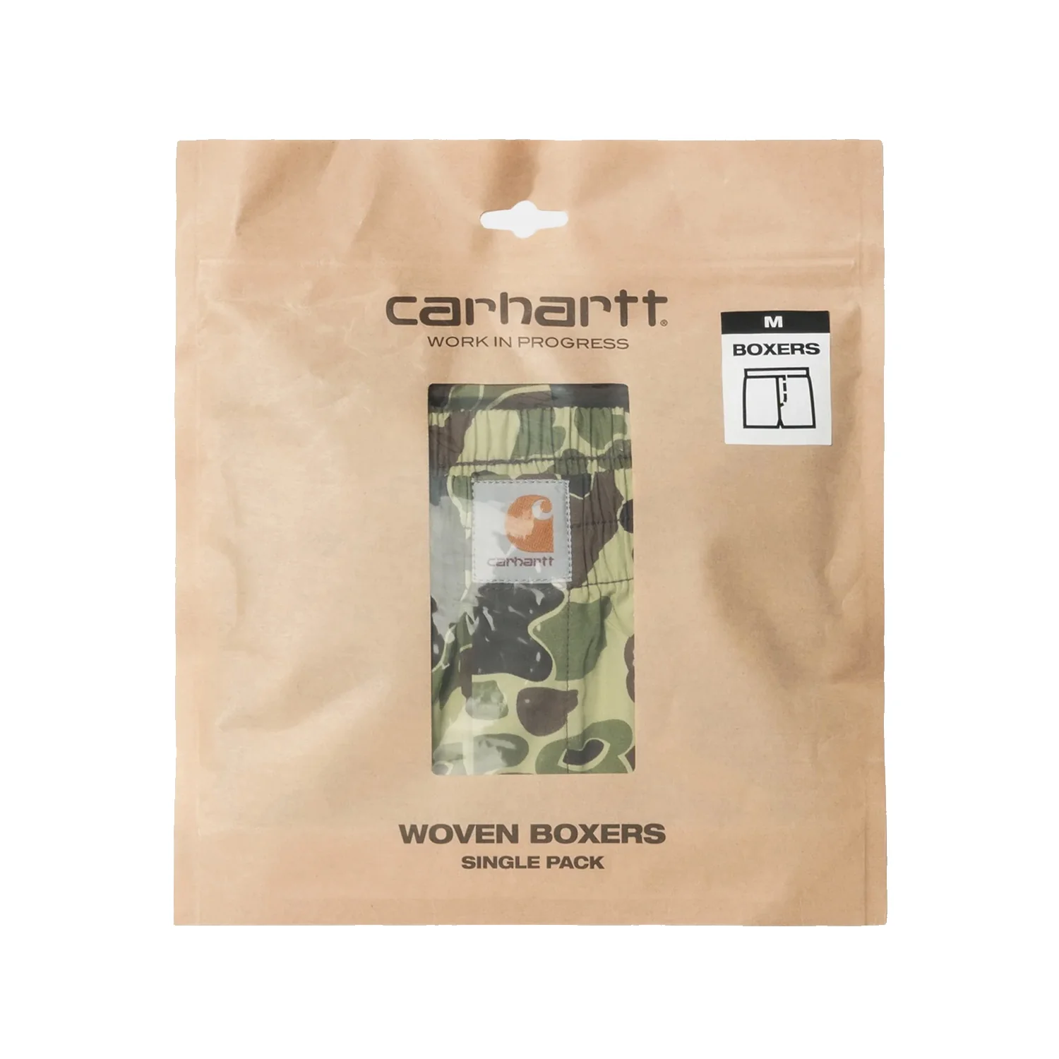 Woven Boxers - Single Pack - Duck Camo Green - Image 2