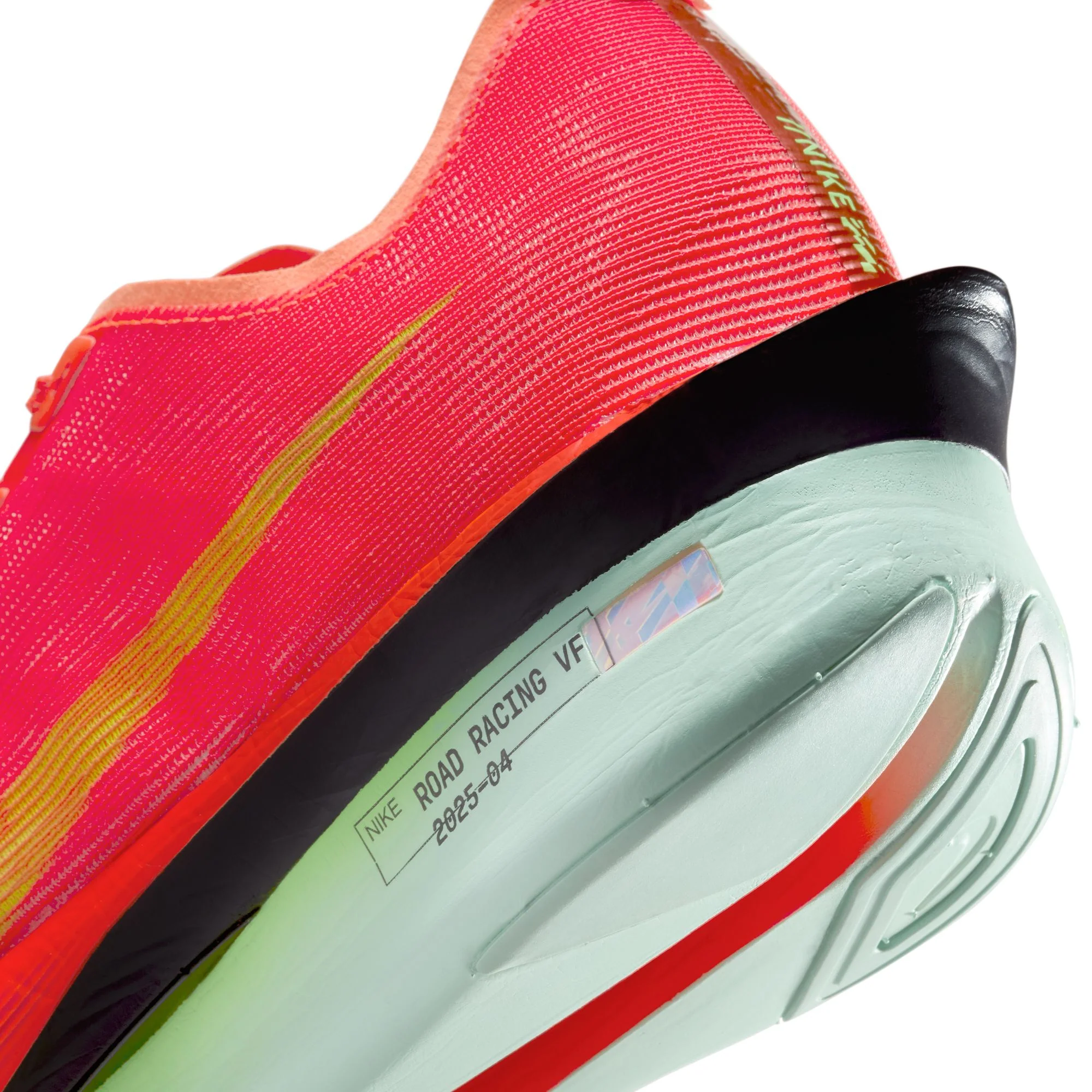Zoomx Vaporfly Next% 4 - Bright Crimson / Lime Blast - Image 3